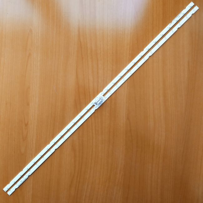 Подсветка LED TV Samsung  2 планки по 462mm 28LED (6V)  AOT-43-NU7100F2X28-3030C 43"
