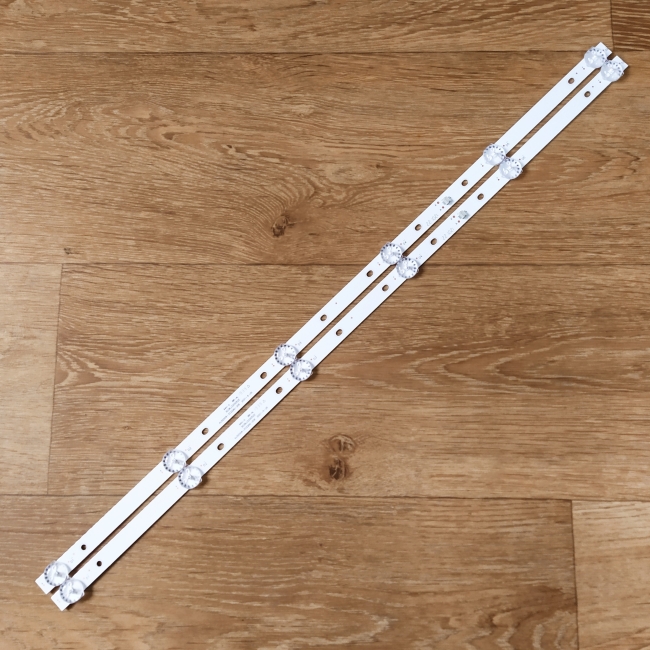 Подсветка LED TV BBK, Dexp, Doffler 2 планки по 568mm 6линз (6V)  KJ32D06-ZC22AG-20E 32"
