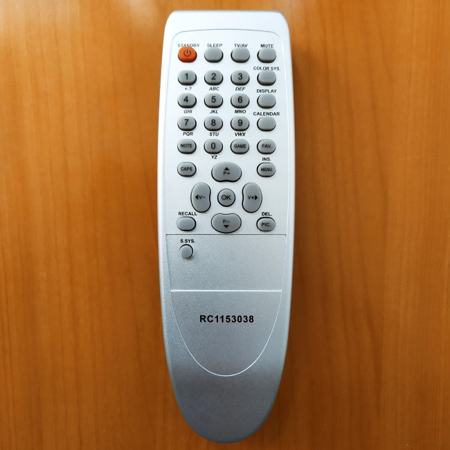 Пульт Rolsen, Polar, Elenberg, Sanyo, Shivaki, TCL RC-1153038 (RC-1153012)  (TV)