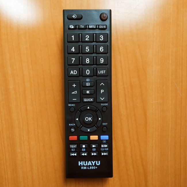 Пульт Toshiba универсальный RM-L890+ (TV)