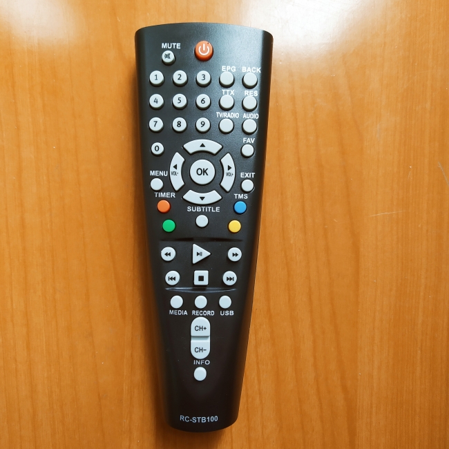 Пульт BBK RC-STB100 (RC-STB103) DVB-T2  (цифровая приставка)