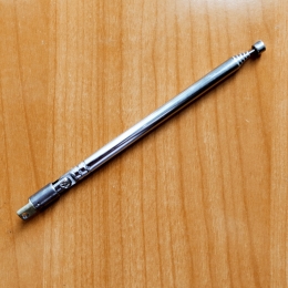 Антенна телескопическая 100x395mm 6 колен (№33)