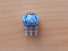 Резистор переменный 3-pin C10K d=16mm L=15mm моно с рифлением  RV16AF-20-15K-C10K-3