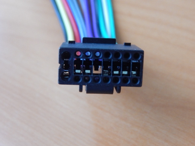 Разъем Kenwood KRC151/156/256/356/456/556/656/756, JVC KD-X30EED KN16-00
