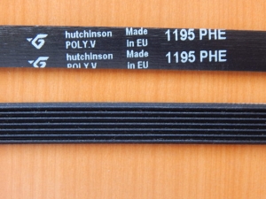 Ремень 1195 H7 черный <1128mm>  (089652)