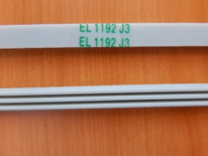 Ремень 1192 J3 белый <1146mm>  (72119300)