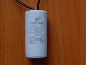 CBB60 2.0mkF 450v (гибкие выводы)