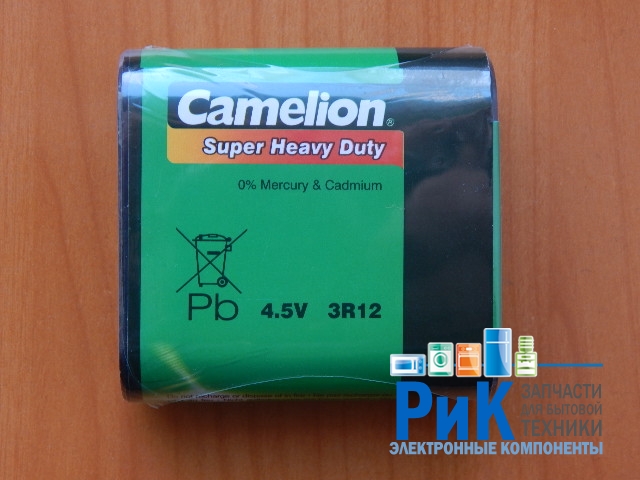 Батарейка Camelion 3R12 (квадратная) Super Heavy Duty 4.5v