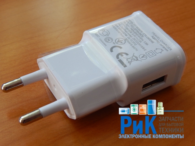 Адаптер питания 220/ 5.0V 2.0A 10W (USB) белый  ETA-U90EWE