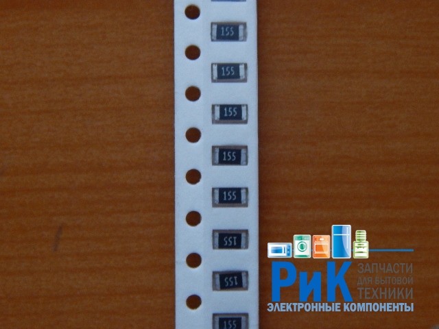 Резистор SMD  1.5mom  0.25w  1206 (1M5) 5%  (155)