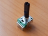 Резистор переменный 6-pin B20K 15x11mm L=20mm стерео лыска  RV112BCF-40-30A-B20K-0C, фото 2