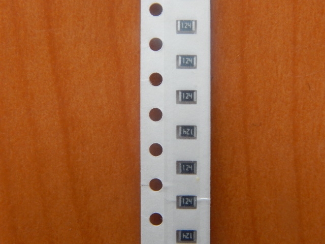 Резистор SMD   120kom  0.125w  0805 (120K) 5%  (124)