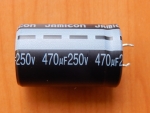 470mkF 250v 105C Jamicon HS