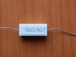 Резистор  5w         3.9om (3R9) 5%