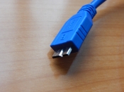 Шнур USB 3.0 USB A шт. - MicroUSB 3.0 шт. 3.0m синий  18-1636