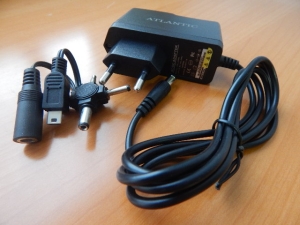 Адаптер питания 220/ 6.0V 1.0A 6W (5.5x2.5mm) + компл. перех. HDL-05200