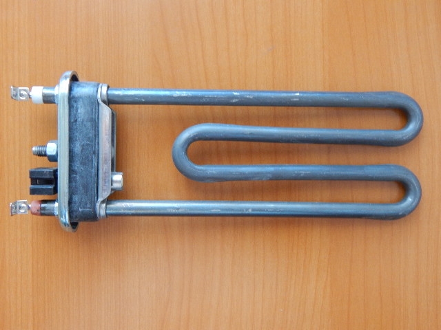Тэн 1900W прямой с датчиком L=185mm, R=12mm (DC47-00006B, DC47-00006J)