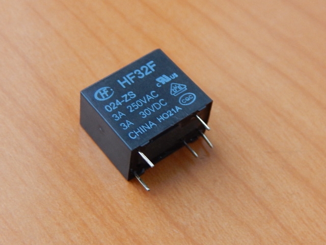 Реле 24V 3A 1C (HF32F-024-ZS)