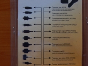 Зарядное устройство 220V;12V;USB/5V 2.0A (10 разъемов) (3 in1)  NG-11