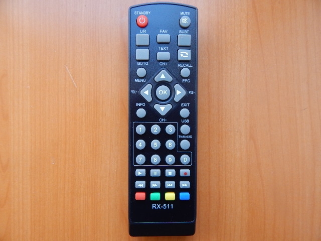 Пульт Rexant RX-511 (Cadena) DVB-T2, Harper HDT2-1110, Godigital 1306 (цифровая приставка)