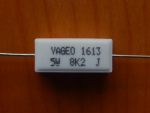 Резистор  5w      8.2kom (8K2) 5%