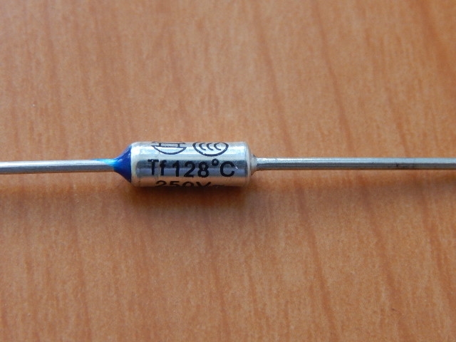 Термопредохранитель RY-01 128C 15A