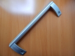 Ручка двери холодильника Атлант серебристая L=315mm  (730365800801)