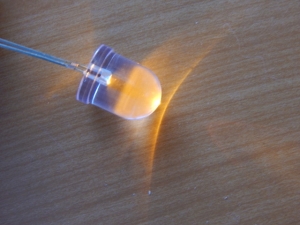 Светодиод 10mm желтый 18000mcd 30* FYL-10003UYC (4055)