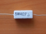 Резистор  5w         4.7om (4R7) 5%