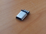 Разъем MiniUSB 5-pin штекер (3+2 pin, на кабель)  3065
