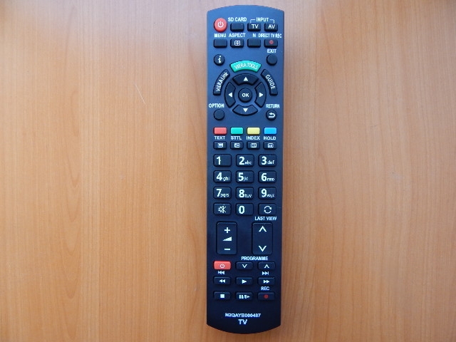 Пульт Panasonic N2QAYB000487 (TV)