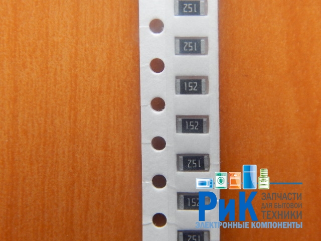 Резистор SMD     1.5kom  0.25w  1206 (1K5) 5%  (152)