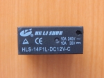 Реле  12V 10A 1C  (HLS-14F1L-DC12V-C)