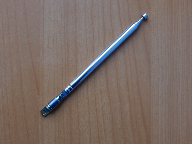 Антенна телескопическая 100x385mm 6 колен (№50)