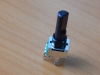 Резистор переменный 3-pin     A50K 8x8mm L=30.2mm моно лыска  RV09BF-40E1N-215F-A50K-A