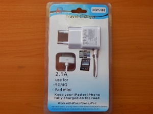 Зарядное устройство 220V/5V 2.0A (iPhone 4) ETA-U90EWE (NGY-165)