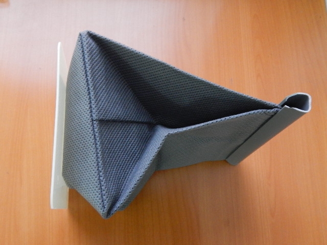 Мешок для сбора пыли синтетический многоразовый (посадка 122x152mm) (VC0803Ew)