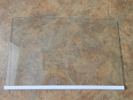 Полка стеклянная над ящиками холодильника Indesit 320x496x4  (509950)