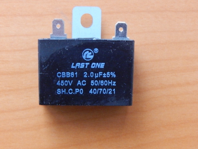 CBB61 2.0mkF 450v (клеммы)