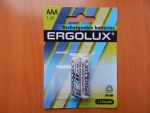 Аккумулятор Ergolux HR03 (AAA) Ni-MH 1.2v 1100mA