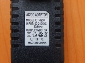 Адаптер питания 220/ 9.0V 3.0A 27W (5.5x2.5mm)  0930