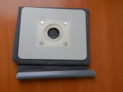 Мешок для сбора пыли синтетический многоразовый (посадка 122x152mm)  (VC0803Ew)