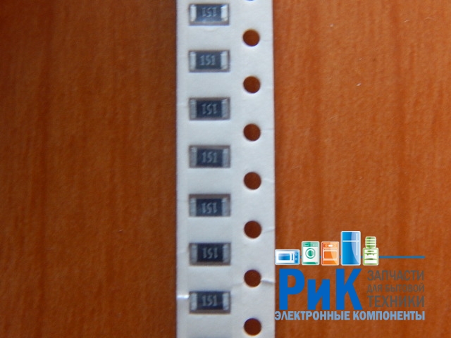 Резистор SMD      150om  0.25w  1206 (150R) 5%  (151)