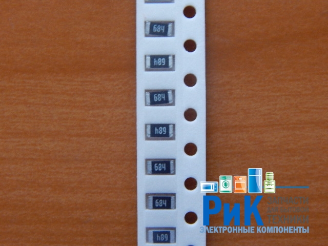 Резистор SMD   680kom  0.25w  1206 (680K) 5%  (684)