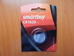 Батарейка Smart Buy CR1620 Lithium 3v