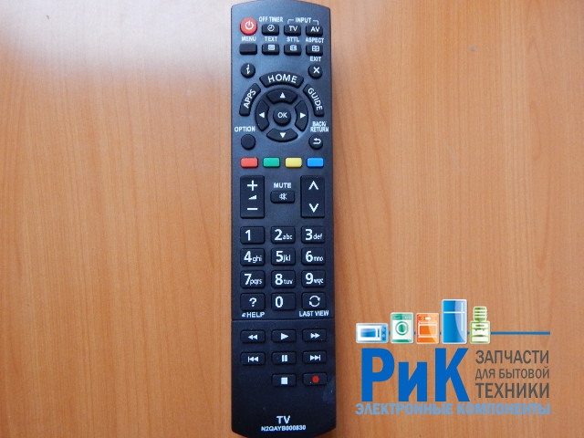 Пульт Panasonic N2QAYB000830 (N2QAYB000840)  (TV)