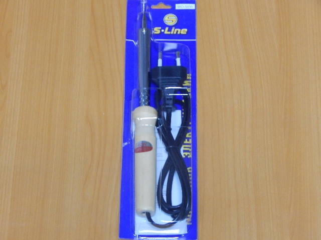 Паяльник 220V/ 60W  S-Line WD-60 дерево