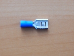 Клемма плоская гн. 9.0mm синяя FDD2-312  08-0434