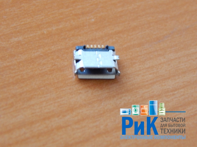 Разъем MicroUSB 5-pin гнездо MC-015