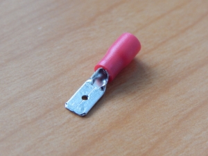 Клемма плоская шт. 4.8mm красная РПи-п 1.5-(4.8)/РПИп 1,25-5 08-0312